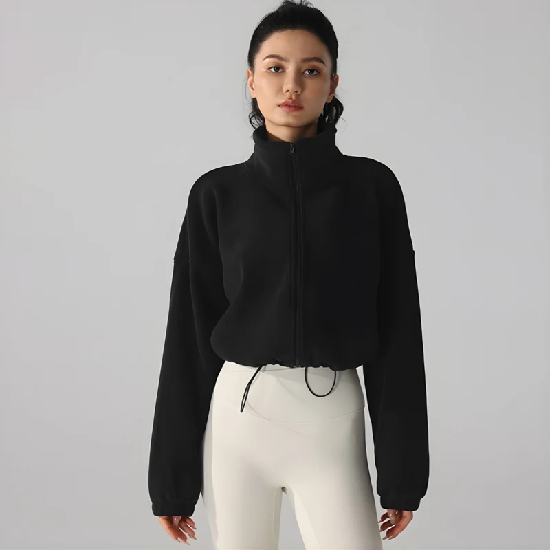 Miomu Chaqueta Oversized Premium Negro