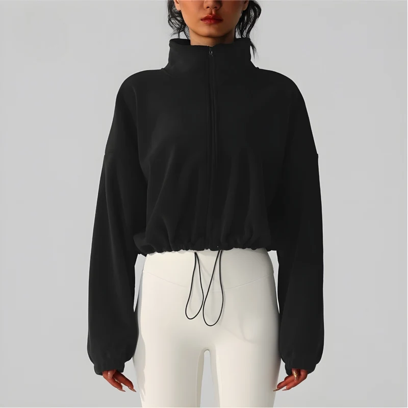 Miomu Chaqueta Oversized Premium Negro