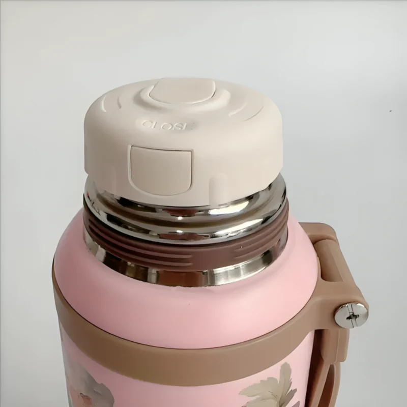 Miomu Botella Térmica, Diseño Flores