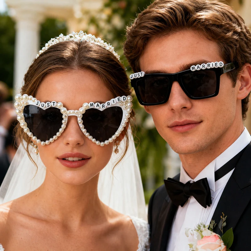 Miomu Gafas de Sol para Boda