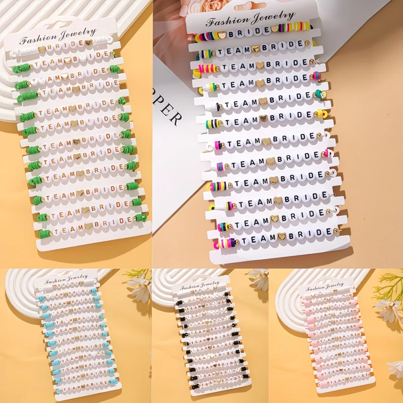 Miomu Set de Pulseras para Despedida de Soltera