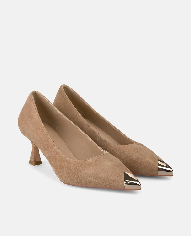 ZAPATO PUNTERA METALIZADA