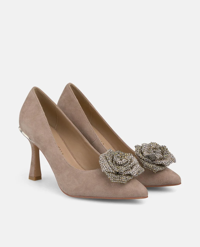ZAPATO DE TACÓN FLOR