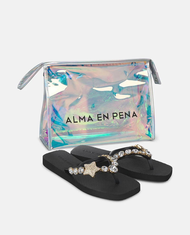 CHANCLA CON ESTRELLA PEDRERÍA