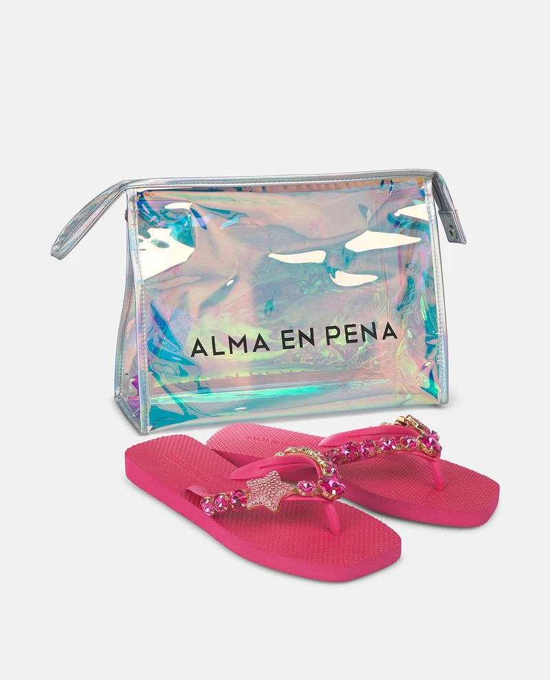 CHANCLA CON ESTRELLA PEDRERÍA