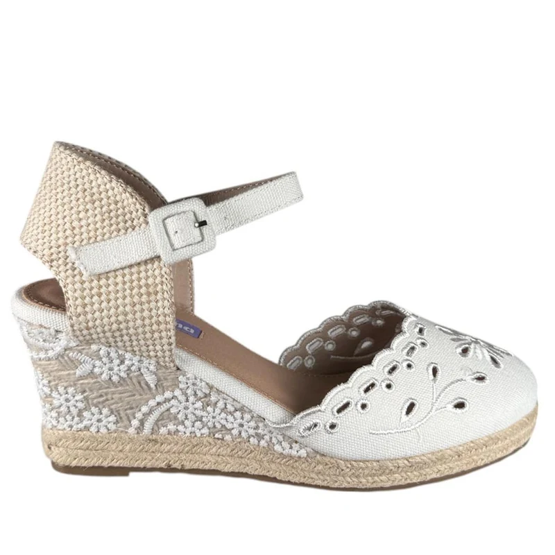 Alpargatas de Novia Mandarina Mayra Blanco