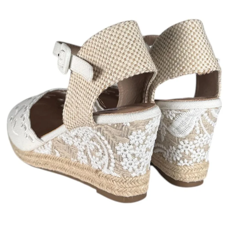 Alpargatas de Novia Mandarina Mayra Blanco