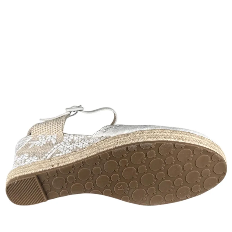 Alpargatas de Novia Mandarina Mayra Blanco