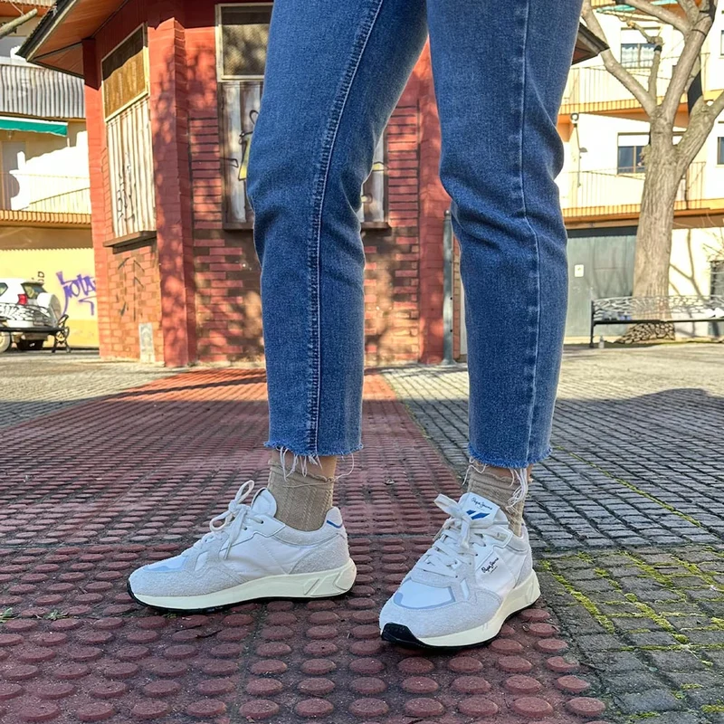 Zapatillas Pepe Jeans Marlon Divided W PLS60035 Blanco