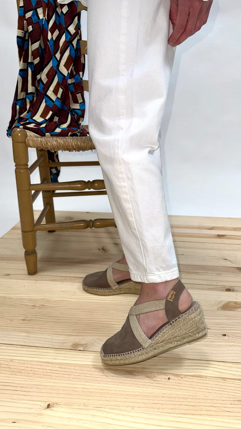 Alpargatas Toni Pons Tona Taupe