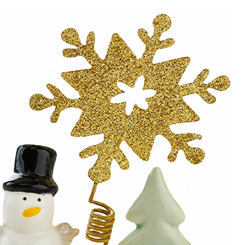 Miomu Candelabro Navideño Frosty