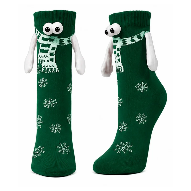 Miomu Calcetines Navideños Dame la Manita