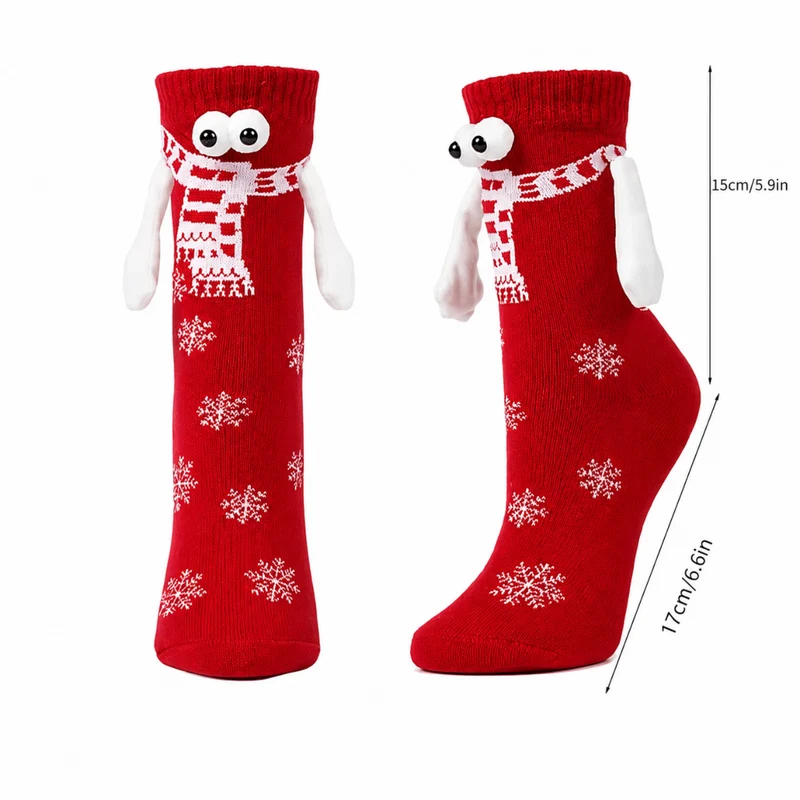 Miomu Calcetines Navideños Dame la Manita