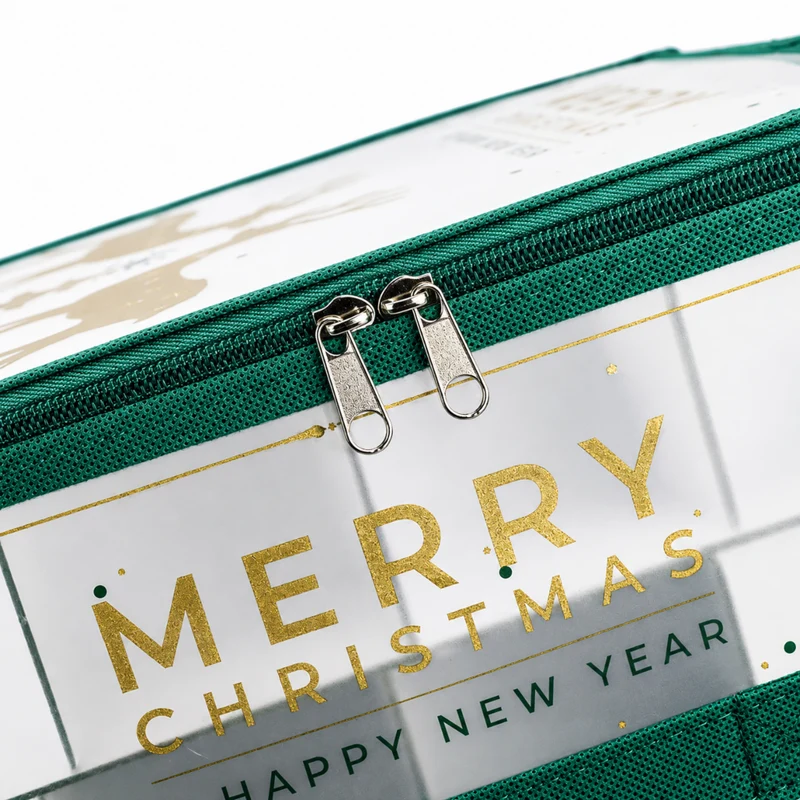 Miomu Caja Organizadora de Ornamentos Navideños