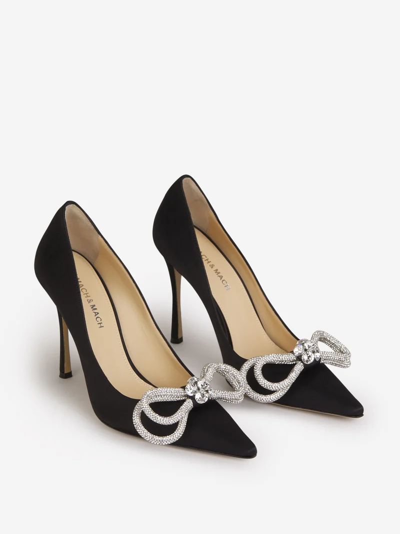 Zapatos Salón Doble Lazo