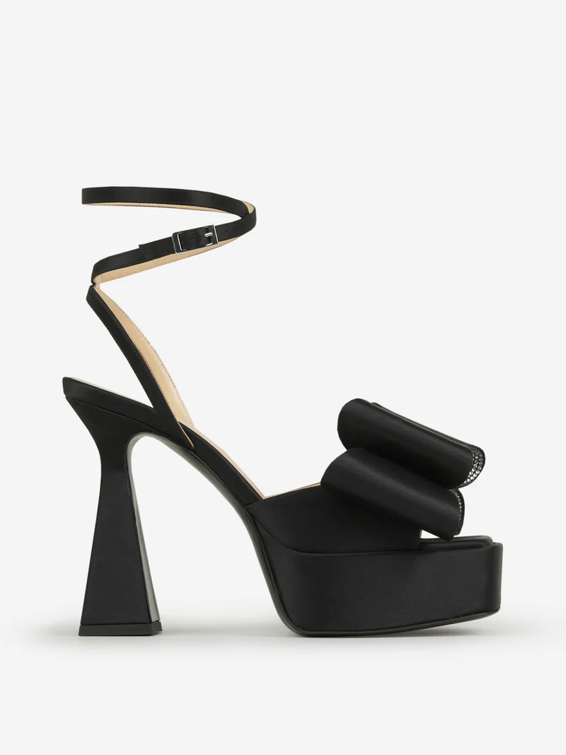 Sandalias Plataforma Double Bow
