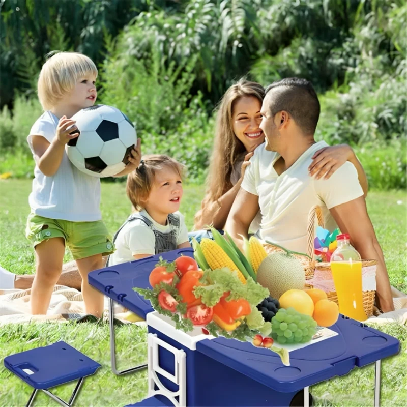 Miomu Hielera Plegable Multiusos para Mesa y Silla
