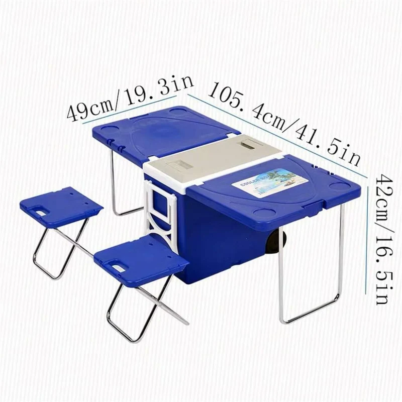 Miomu Hielera Plegable Multiusos para Mesa y Silla