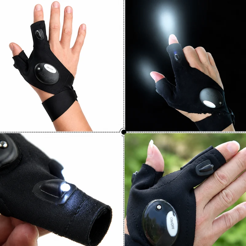 Miomu Guantes con Luz para Reparaciones