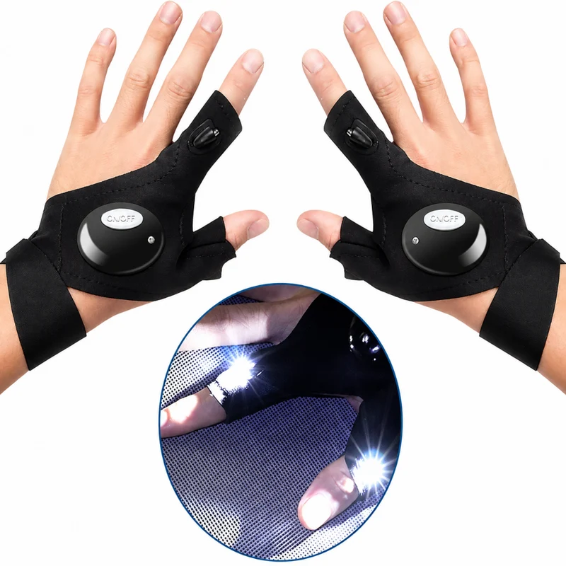 Miomu Guantes con Luz para Reparaciones
