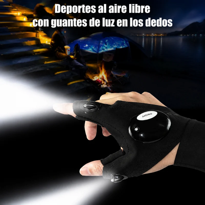 Miomu Guantes con Luz para Reparaciones