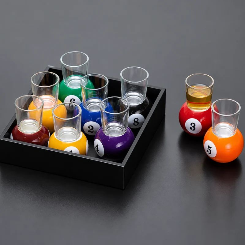 Miomu Set de 9 Shots, Ronda de Billar