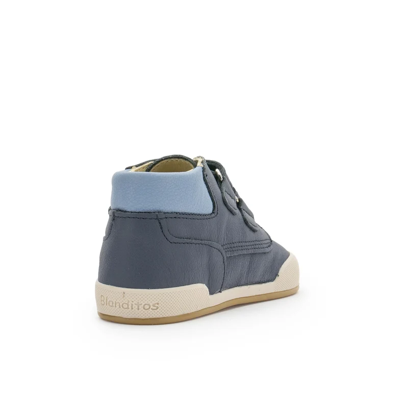 Bota barefoot azul DUBLIN Blanditos