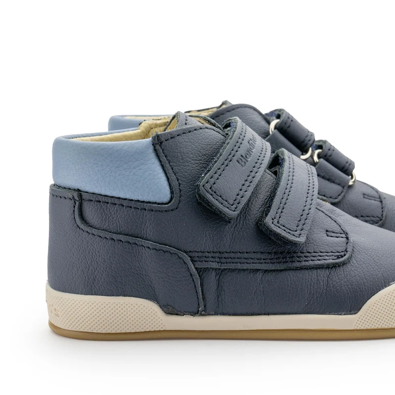 Bota barefoot azul DUBLIN Blanditos