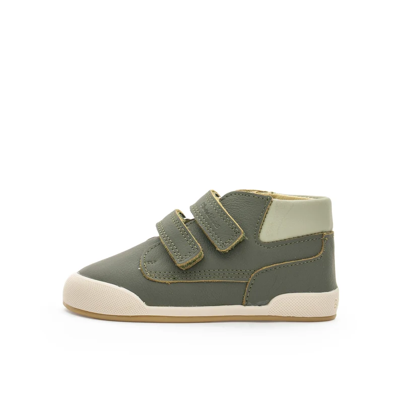 Bota barefoot verde botella DUBLIN Blanditos