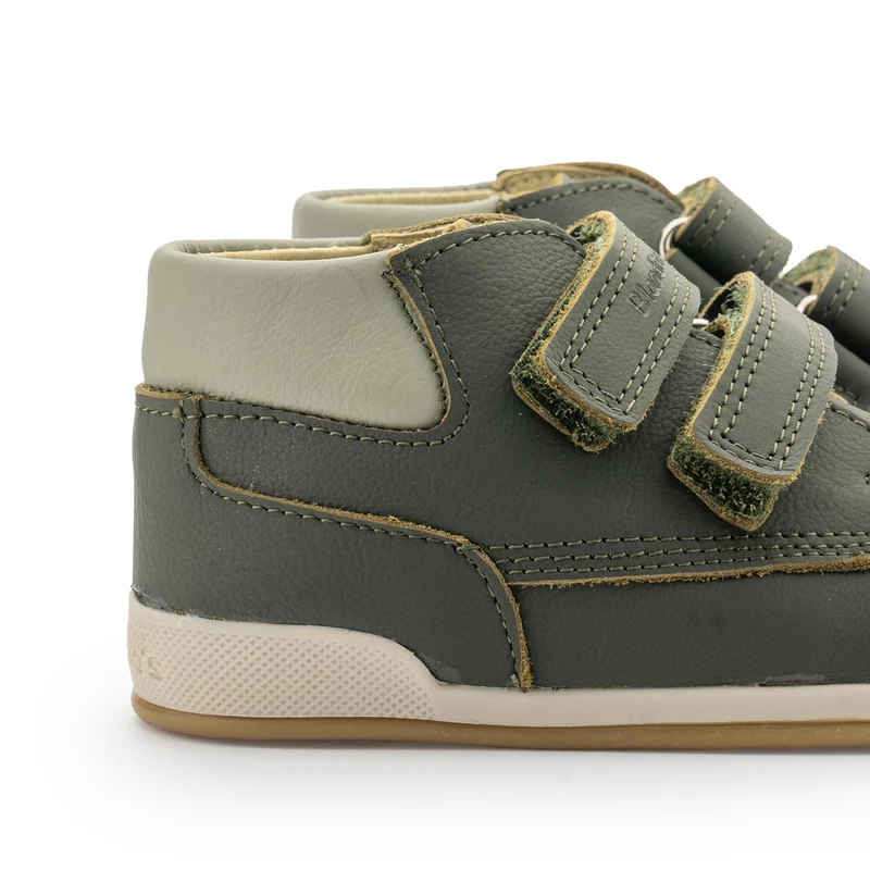 Bota barefoot verde botella DUBLIN Blanditos