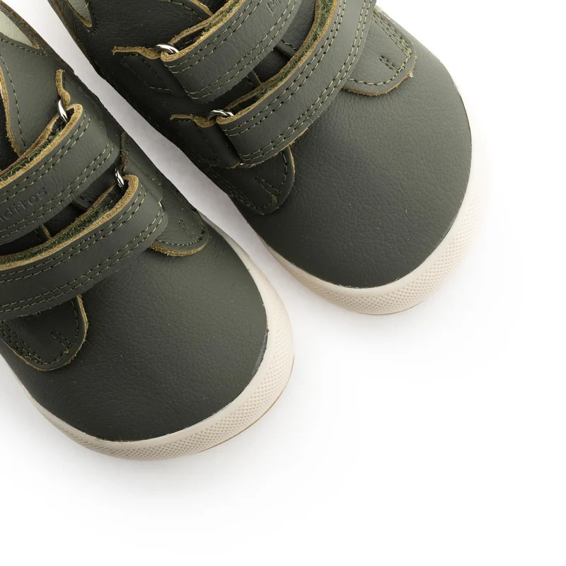 Bota barefoot verde botella DUBLIN Blanditos