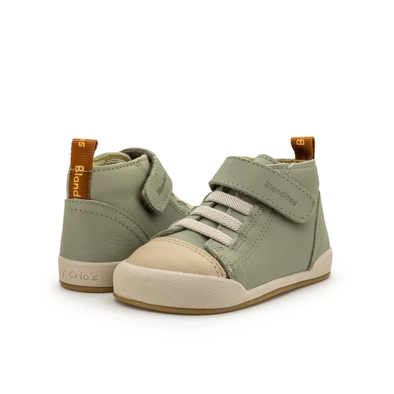 Bota barefoot verde BOSTON Blanditos