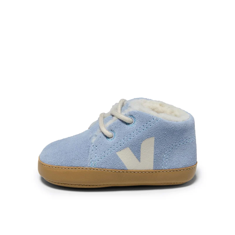 Bota celeste BABYSUEDE Veja