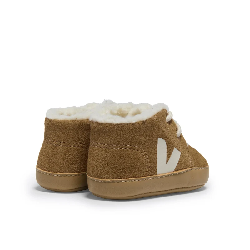 Bota camel BABYSUEDE Veja