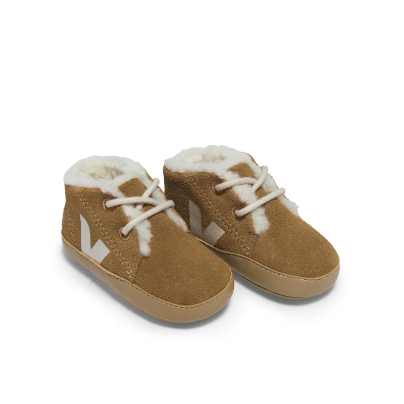 Bota camel BABYSUEDE Veja