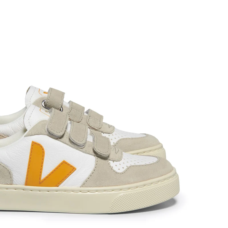 Deportiva blanco/amarillo V10VEL Veja