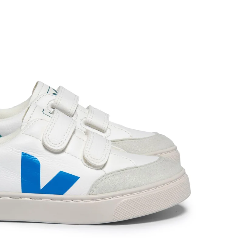 Deportiva blanco/azulón/verde V12VEL Veja