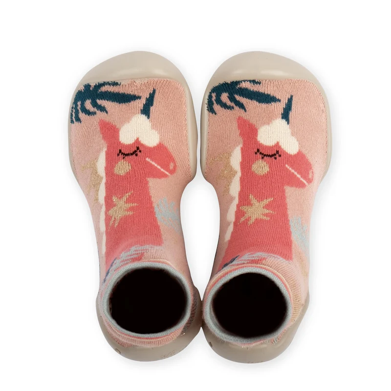 Zapatilla casa rosa 351B Collégien