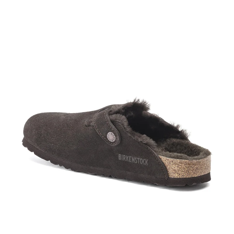 Zueco serraje marrón BOSTON Birkenstock