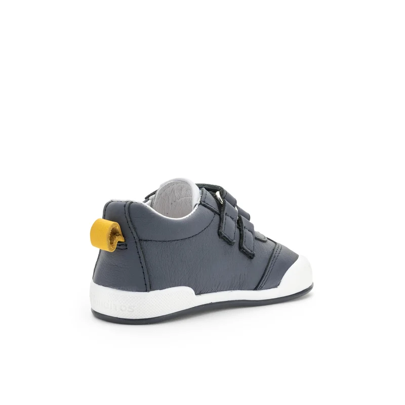 Deportiva barefoot nobuk azul MILAN Blanditos