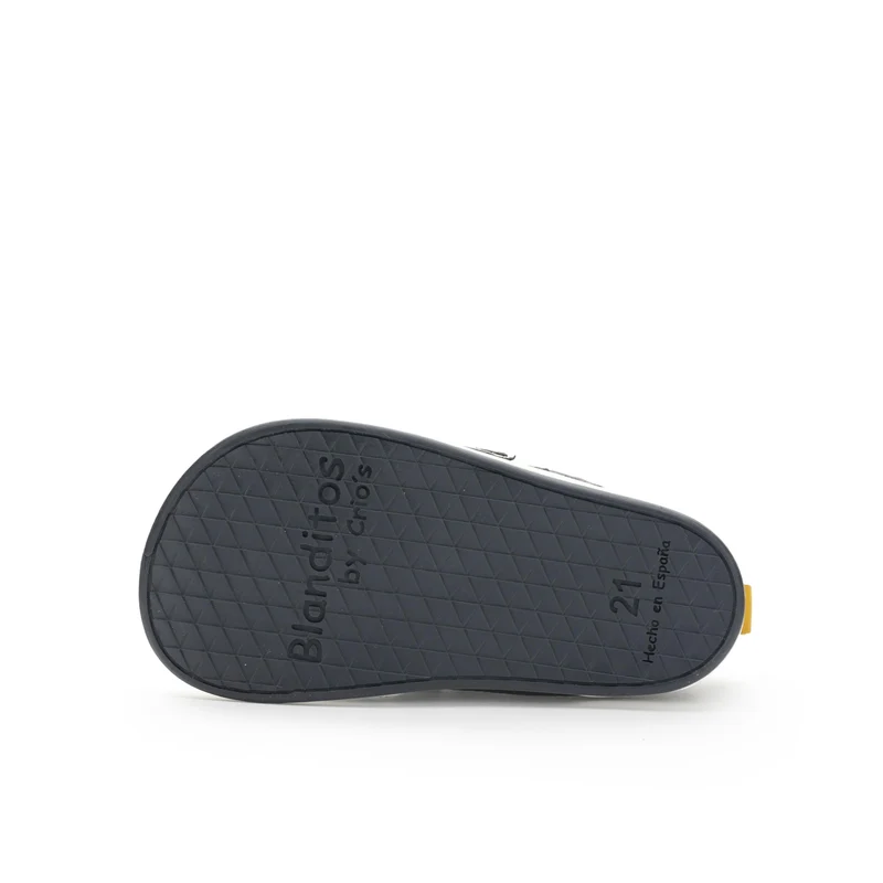Deportiva barefoot nobuk azul MILAN Blanditos