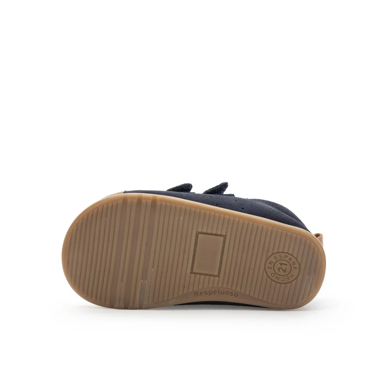 Deportiva barefoot serraje azul REP Jeromín