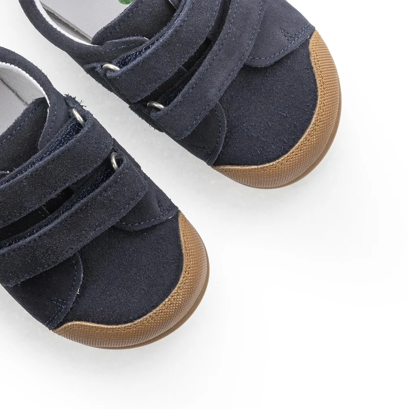 Deportiva barefoot serraje azul REP Jeromín
