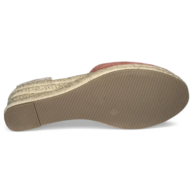 Alpargatas Corina Cuña Baja M4310 Rosa