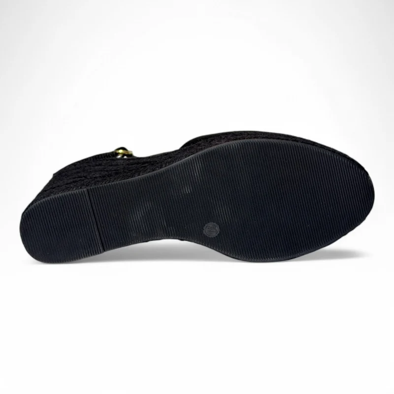 Alpargatas Corina Hebillla M5391 Negro