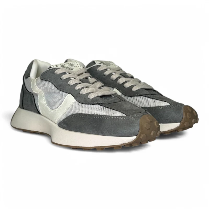 Zapatillas Corina Retro Rejilla M5105 Gris
