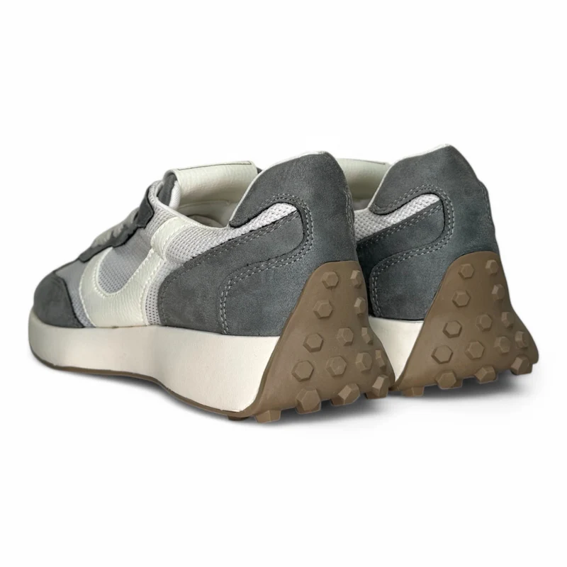 Zapatillas Corina Retro Rejilla M5105 Gris