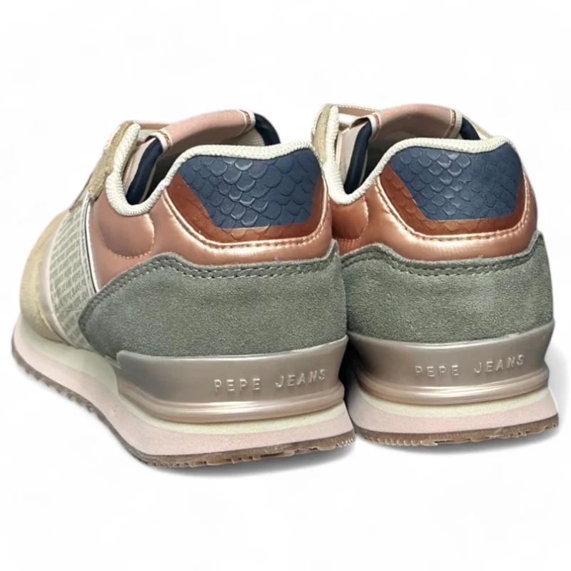 Zapatillas Pepe Jeans London Print W PLS40045 Beige