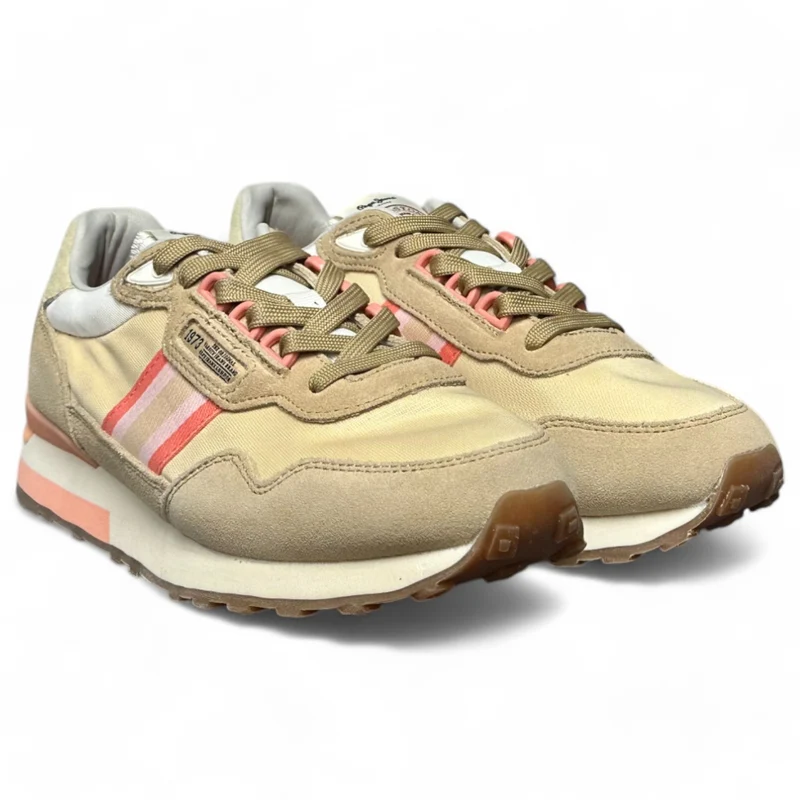 Zapatillas Pepe Jeans Kingston Heritage W PLS40033 Beige