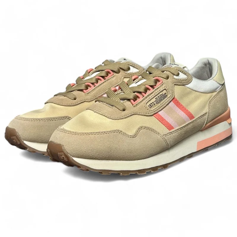 Zapatillas Pepe Jeans Kingston Heritage W PLS40033 Beige